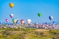 Colorful Hot Air Balloons over Cappadocia Turkey